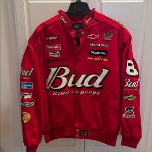 Vintage Budweiser NASCAR Jacket Dale Earnhardt Jr.